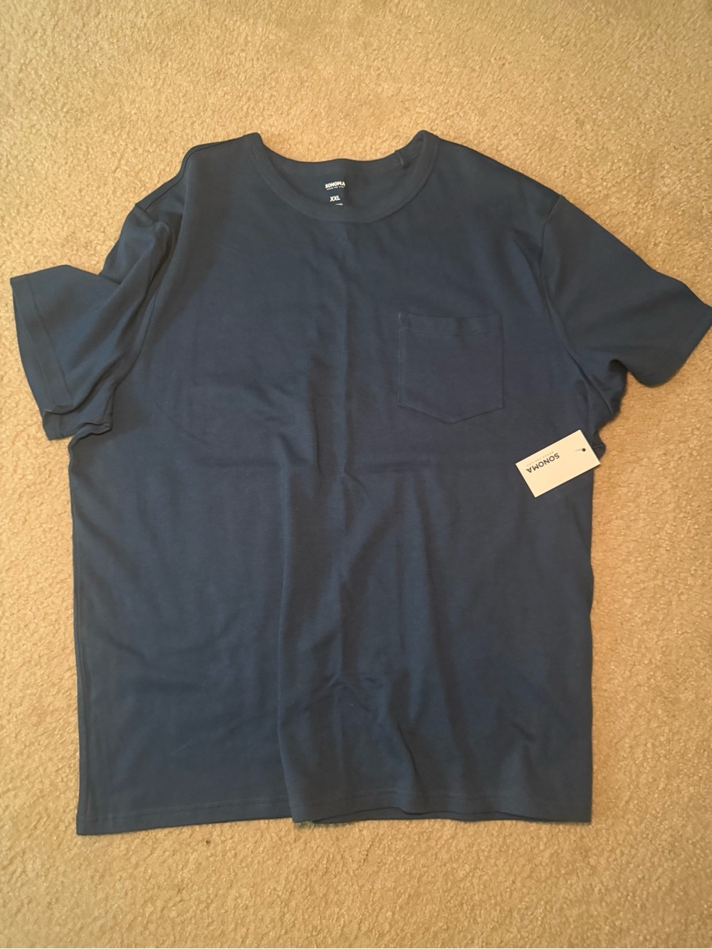 Men's Navy Pocket T-Shirt